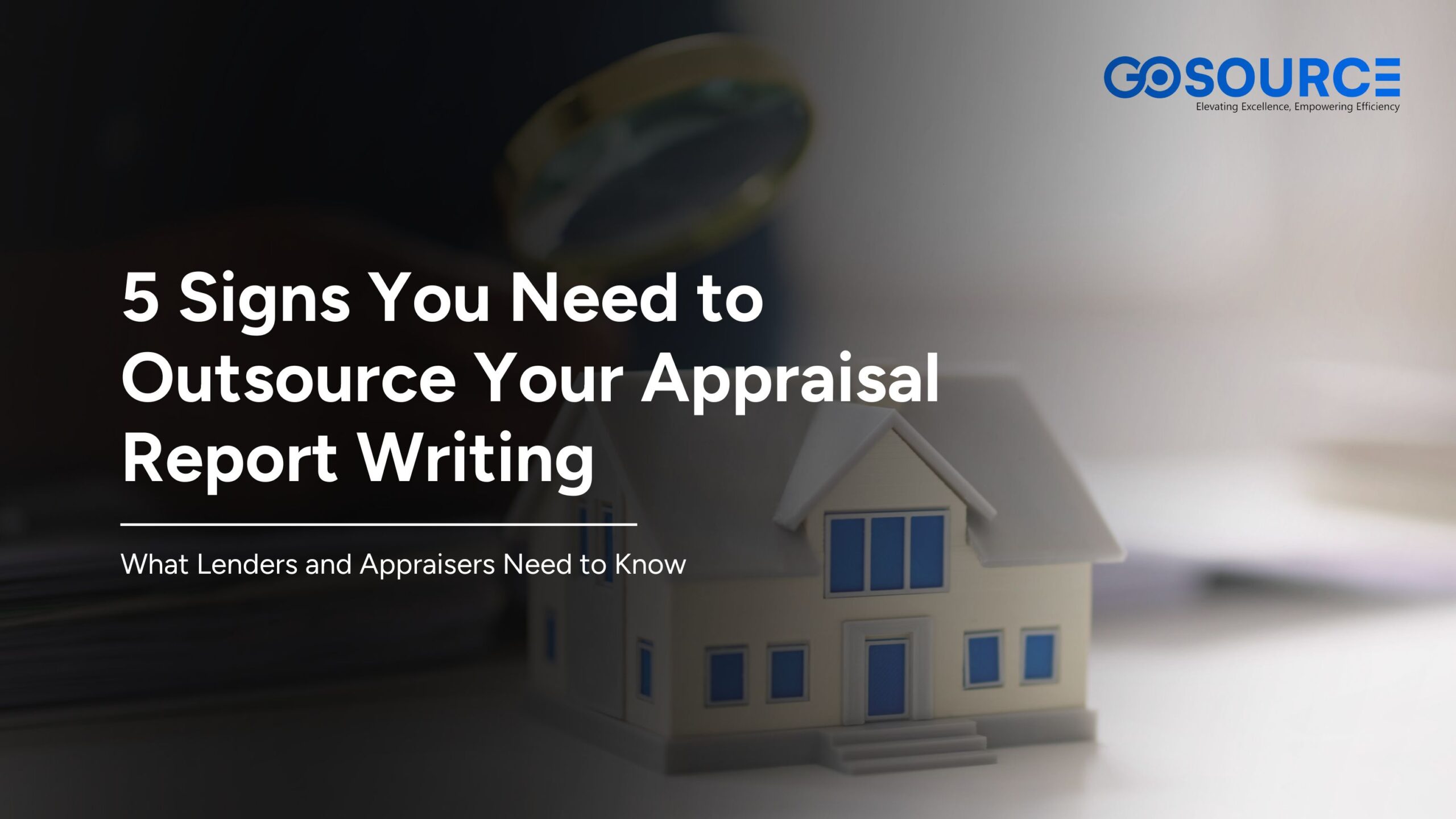Outsource appraisal report writing services for appraisers and AMCs